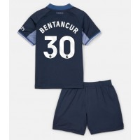 Tottenham Hotspur Rodrigo Bentancur #30 Udebane Trøje Børn 2023-24 Kortærmet (+ Korte bukser)